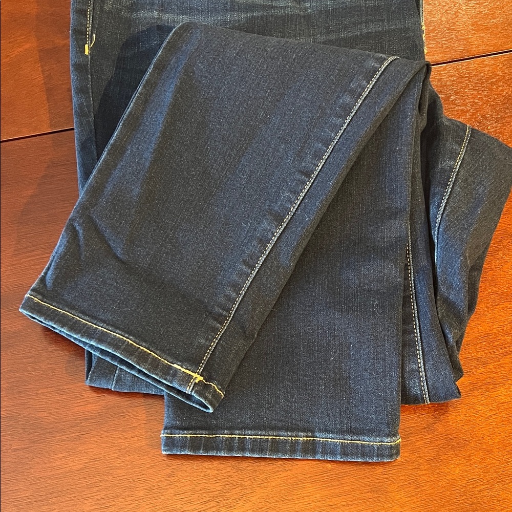 NWT a.n.a Women's high rise Skinny Jeans - Deep Indigo rinse - Picture 6 of 6